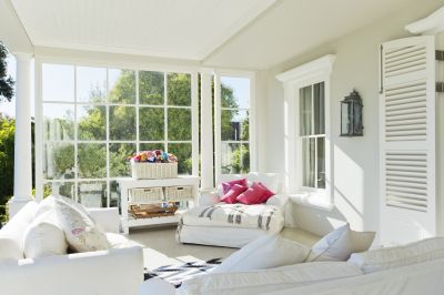 Sunroom with Landscape View