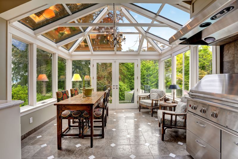 Sunroom with Scenic View